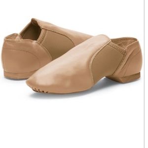 Balera slip on jazz shoes B80 caramel child’s 3.5